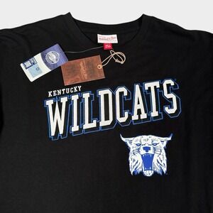 New Kentucky Wildcats Men's 2XL Mitchell & Ness Sweatshirt Black Crewneck